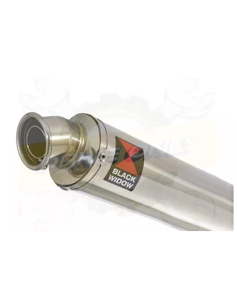 XT125R XT125X Tube de raccord & Silencieux Rond En Inox 350mm