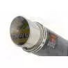 XT125R XT125X Tube de raccord & Silencieux GP Rond En Carbone 350mm