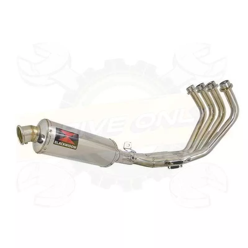 XJ6 Diversion F & N 2009-2015 Passage Bas Décatalyseur Ligne complète & Silencieux Rond En Inox 300mm