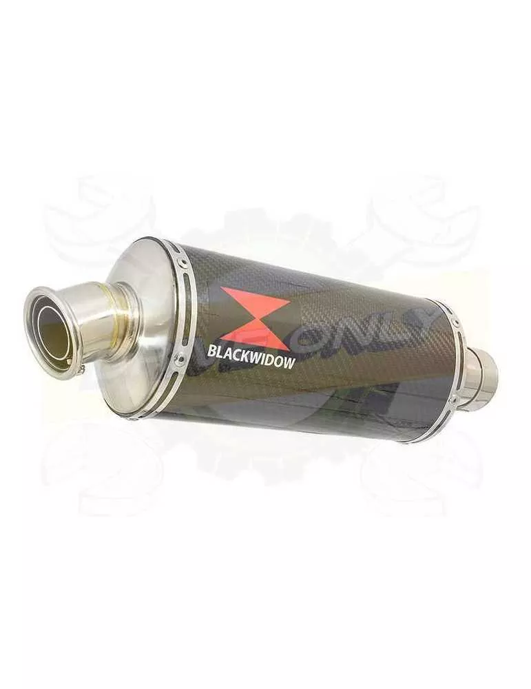 HONDA NT650 NT 650 DEAUVILLE Ligne complète & Silencieux Ovale En Carbone 300mm