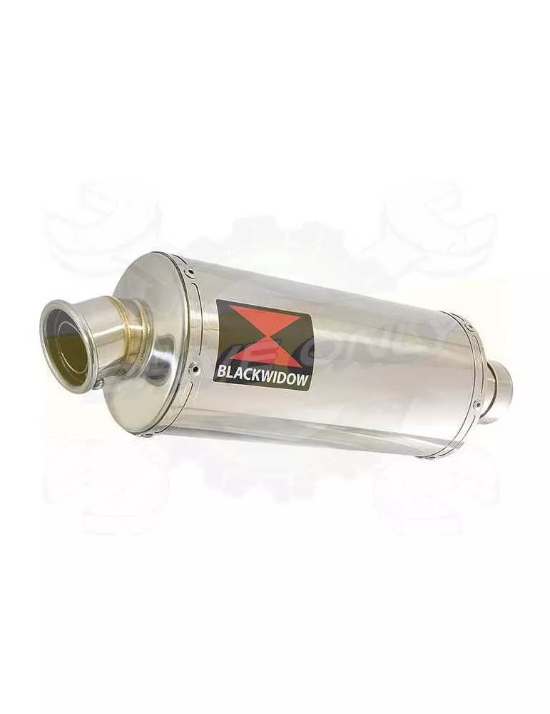 HONDA NT650 NT 650 DEAUVILLE Ligne complète & Silencieux Ovale Inox 300mm