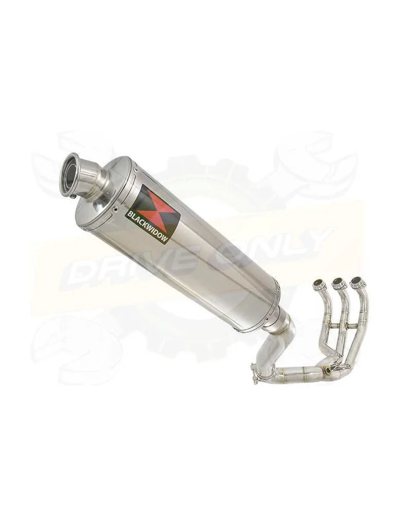 XSR 900 Passage Haut Décatalyseur Ligne complète & Silencieux Ovale en Inox 400mm