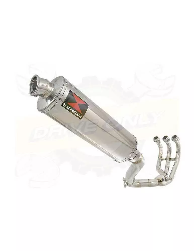 XSR 900 Passage Haut Décatalyseur Ligne complète & Silencieux Ovale en Inox 400mm