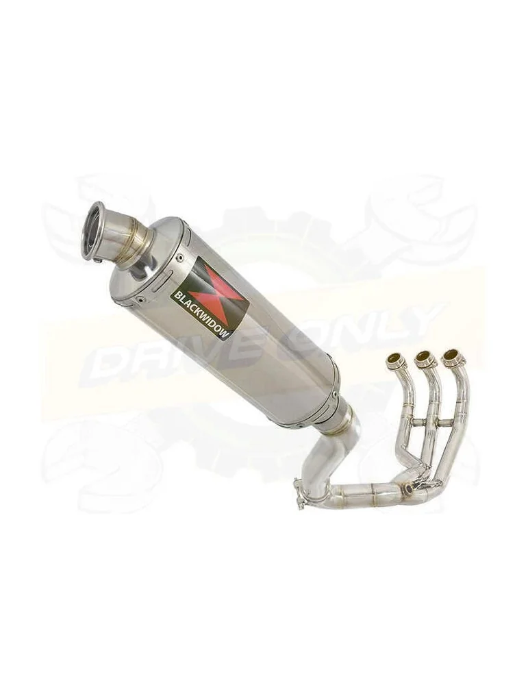 XSR 900 Passage Haut Décatalyseur Ligne complète & Silencieux Rond en Inox 300mm