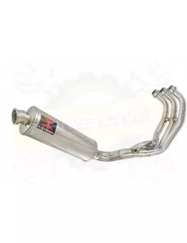 XSR 900 Passage Bas Décatalyseur Ligne complète & Silencieux Ovale en Inox 400mm