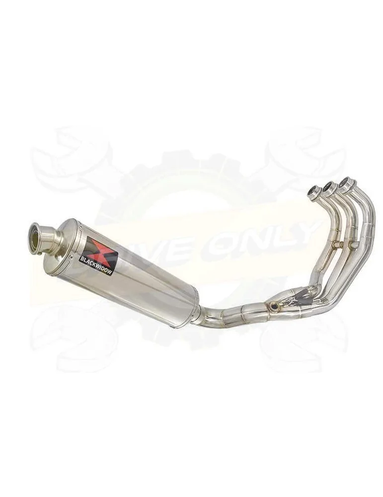 XSR 900 Passage Bas Décatalyseur Ligne complète & Silencieux Ovale en Inox 400mm