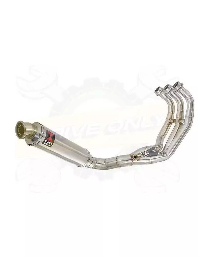 XSR 900 Passage Bas Décatalyseur Ligne complète & Silencieux Rond en Inox 350mm