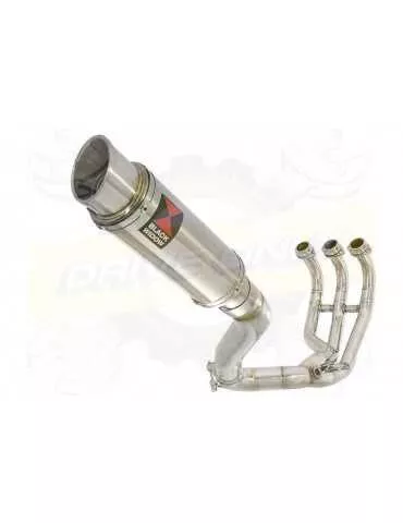XSR 900 Passage Haut Décatalyseur Ligne complète & Silencieux Rond GP Style en Inox 230mm