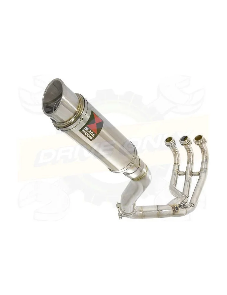 XSR 900 Passage Haut Décatalyseur Ligne complète & Silencieux Rond GP Style en Inox 230mm