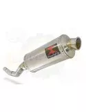 WR 125 R/X 2009/2018 Tube de raccord et Silencieux Ovale En Inox 300mm