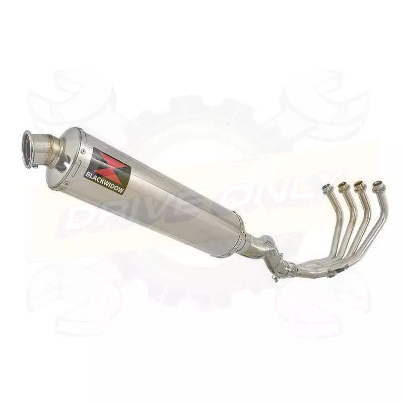 XJ6 Diversion F & N 2009-2015 Passage Haut Décatalyseur Ligne complète & Silencieux Rond En Inox 400mm