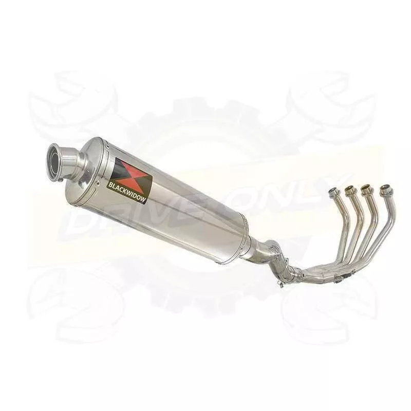 XJ6 Diversion F & N 2009-2015 Passage Haut Décatalyseur Ligne complète & Silencieux Ovale En Inox 400mm