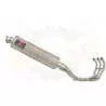 MT-09 Tracer 2013-2021 High Level De-cat Exhaust System with 400mm Round Stainless Steel Silencer