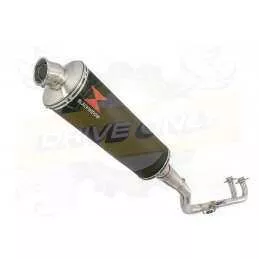 XP 530 TMAX 2012-2016 Ligne complète & Silencieux Ovale Noir En Inox 400mm