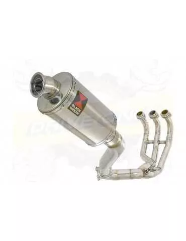 XSR 900 Passage Haut Décatalyseur Ligne complète & Silencieux Ovale en Inox 230mm