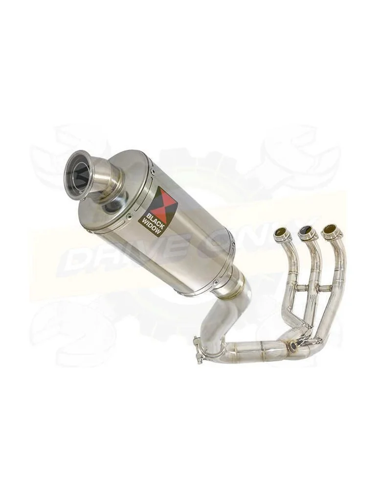 XSR 900 Passage Haut Décatalyseur Ligne complète & Silencieux Ovale en Inox 230mm