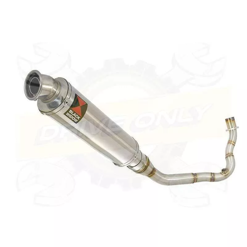Vespa LX 125 IE (3V) Ligne complète & Silencieux Rond En Inox 350mm