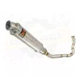 Vespa LX 150 IE (3V) Ligne complète & Silencieux Rond En Inox 350mm