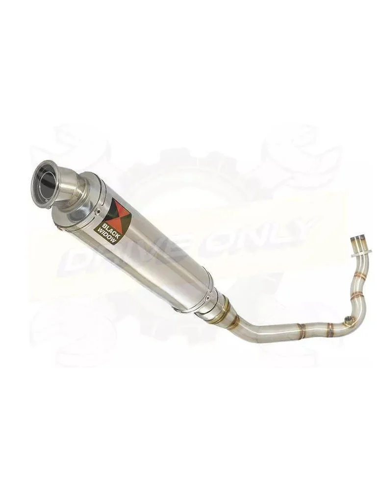 Vespa LX 150 IE (3V) Ligne complète & Silencieux Rond En Inox 350mm