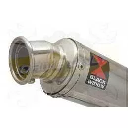 Vespa LX 150 IE (3V) Ligne complète & Silencieux Rond En Inox 350mm