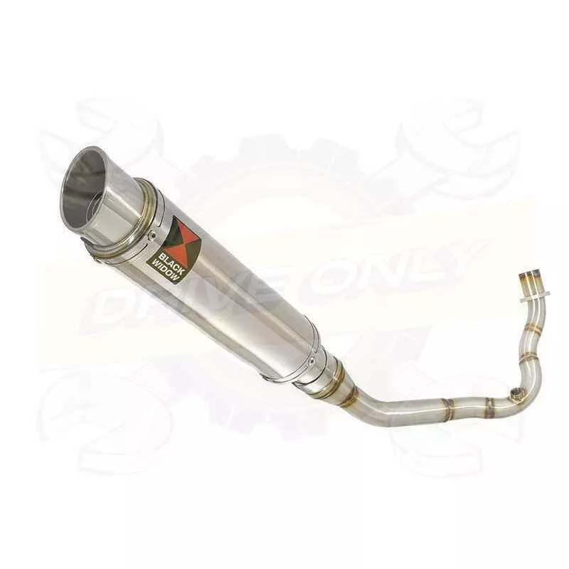 Vespa LX 150 IE (3V) Ligne complète & Silencieux Rond GP Style En Inox 350mm