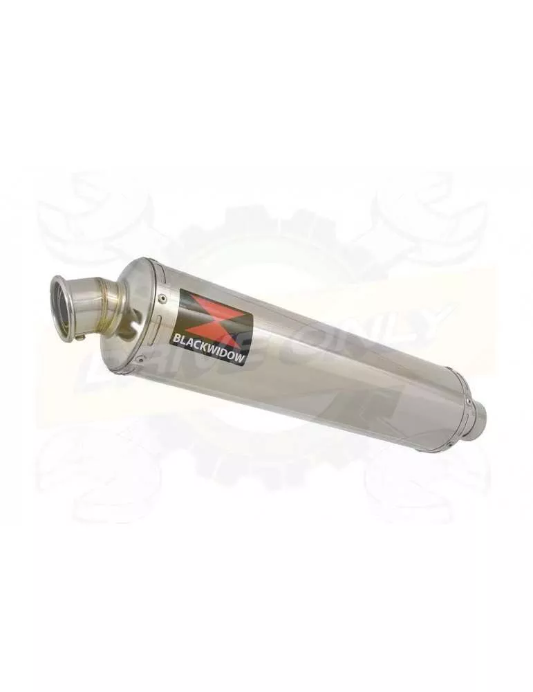 Sym XS 125-K Ligne complète + Silencieux Rond En Inox 400mm