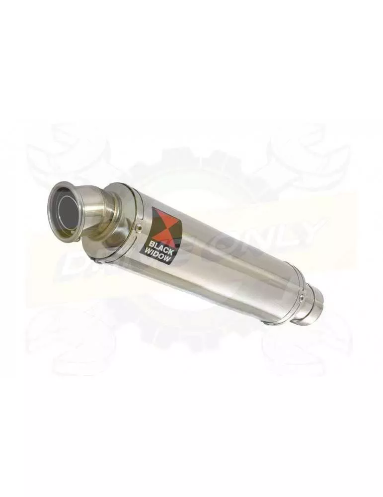 KTM 125 Duke 2011-2016 Decata Silencieux Kit & Silencieux Rond En Inox 350mm