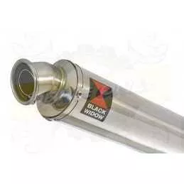 KTM 200 Duke 2011-2016 Decata Silencieux Kit & Silencieux Rond En Inox 350mm