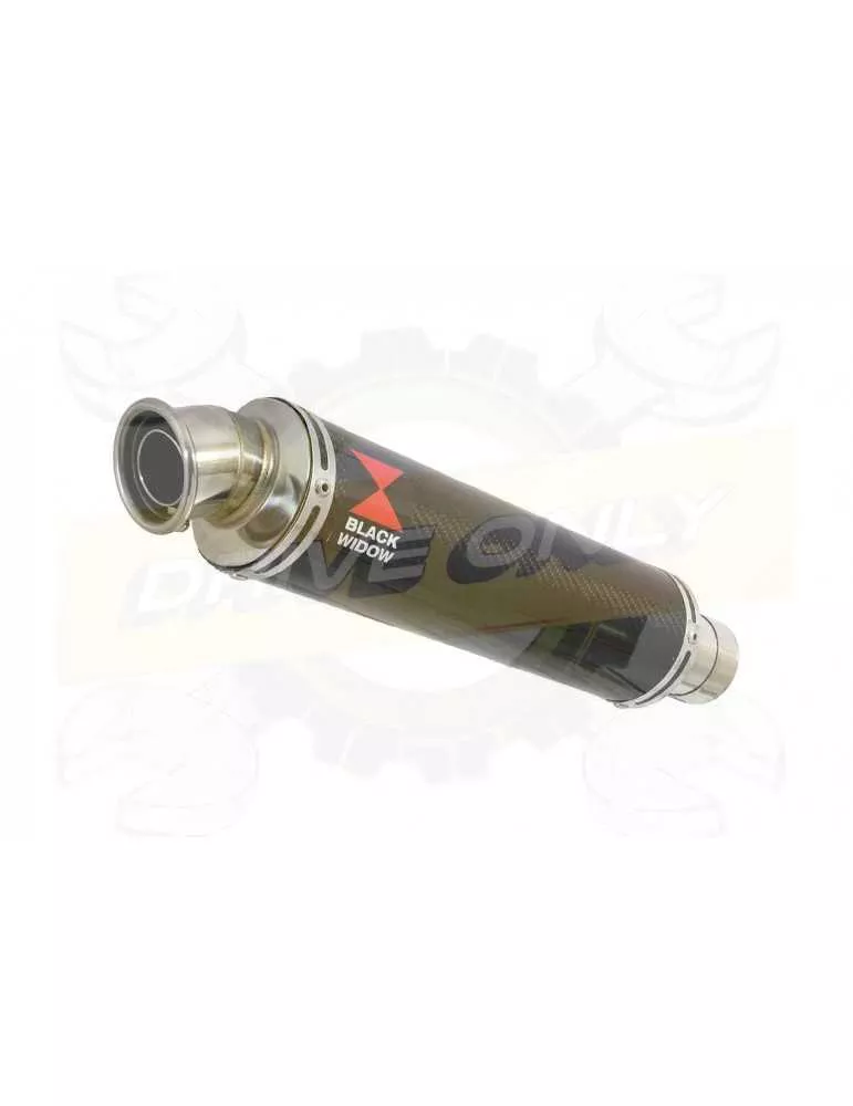 KTM 390 Duke 2011-2016 Decata Silencieux Kit & Silencieux Rond En Carbone 350mm