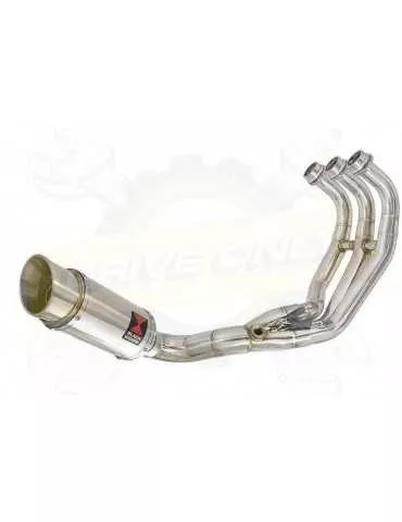 XSR 900 Passage Bas Décatalyseur Ligne complète & Silencieux Rond en Inox 200mm