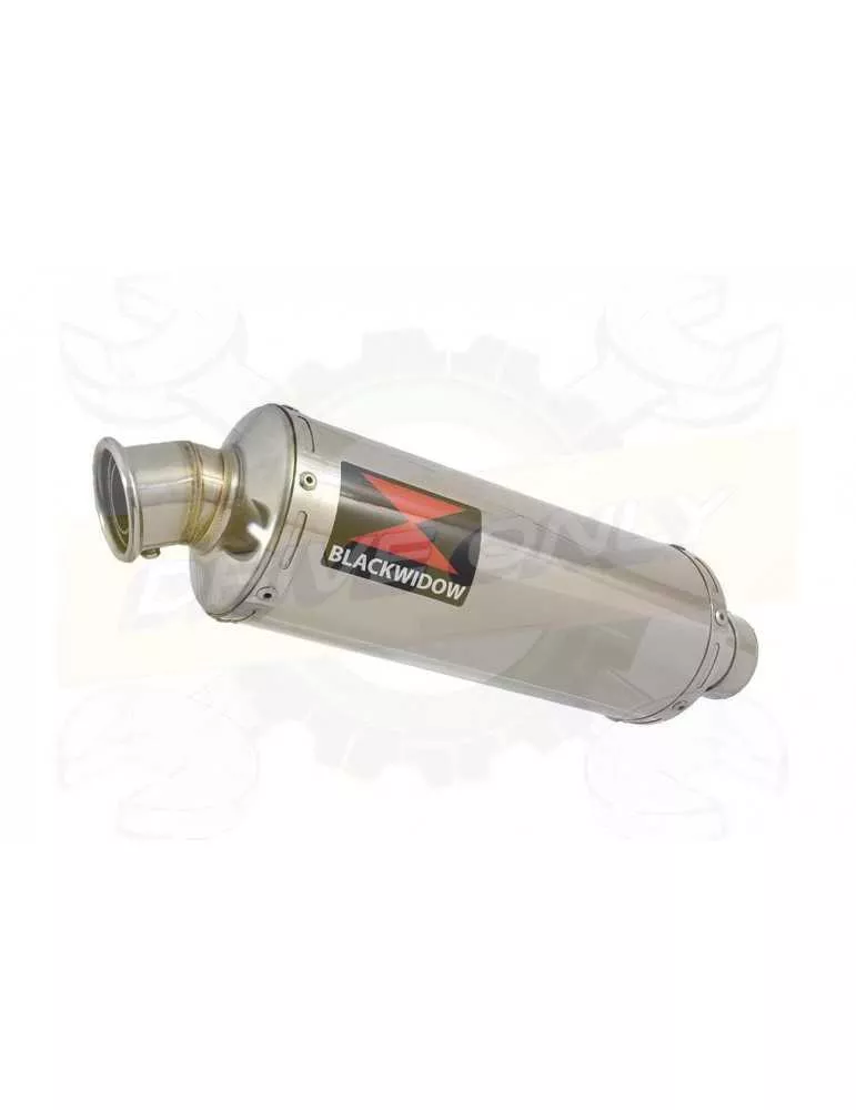 KTM RC 200 2011-2016 Decata Silencieux Kit & Silencieux Rond En Inox 300mm