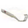 MT-09 Tracer 2013-2021  High Level De-cat Exhaust System with 350mm Round GP Style Stainless Steel Silencer