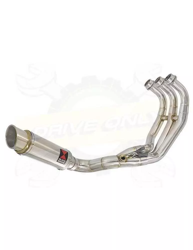 XSR 900 Passage Bas Décatalyseur Ligne complète & Silencieux Rond GP Style en Inox 230mm