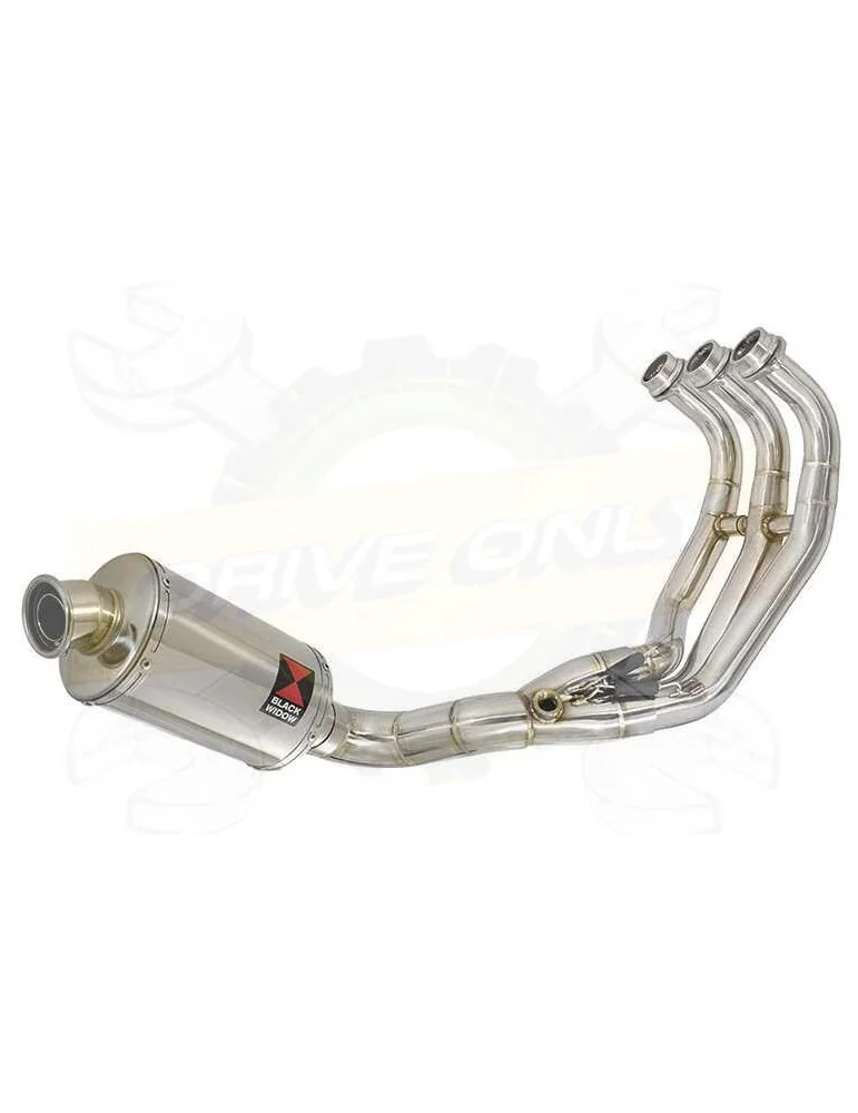 XSR 900 Passage Bas Décatalyseur Ligne complète & Silencieux Ovale en Inox 230mm