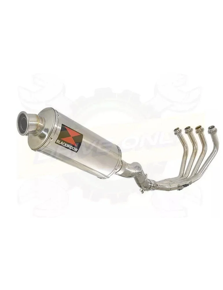 XJ6 Diversion F & N 2009-2015 Passage Haut Décatalyseur Ligne complète & Silencieux Ovale En Inox 300mm