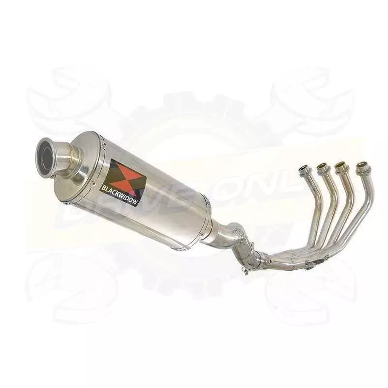 XJ6 Diversion F & N 2009-2015 Passage Haut Décatalyseur Ligne complète & Silencieux Ovale En Inox 300mm