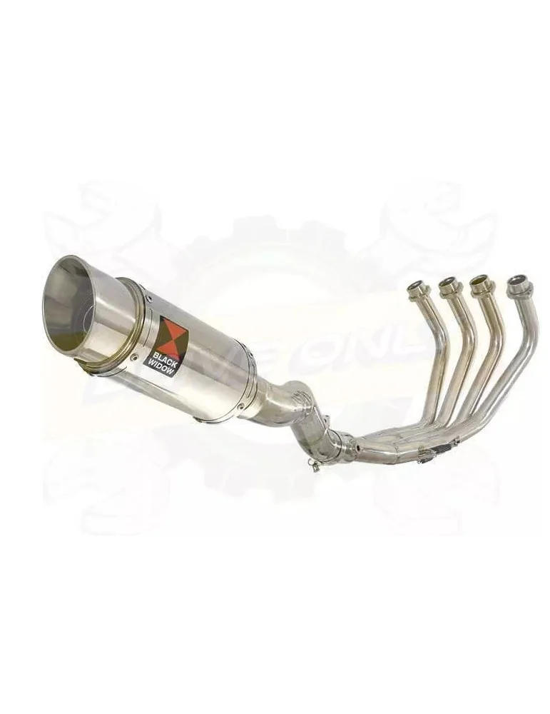XJ6 Diversion F & N 2009-2015 Passage Haut Décatalyseur Ligne complète & Silencieux Rond En Inox 200mm