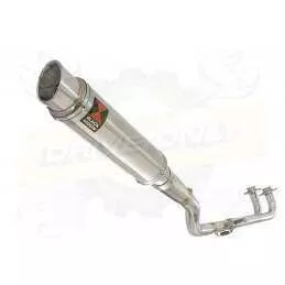 XP 530 TMAX 2012-2016 Ligne complète & Silencieux Rond GP Style En Inox 350mm