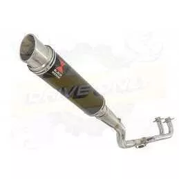 XP 530 TMAX 2012-2016 Ligne complète & Silencieux Rond GP Style Noir En Inox 350mm