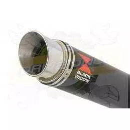 XP 530 TMAX 2012-2016 Ligne complète & Silencieux Rond GP Style Noir En Inox 350mm