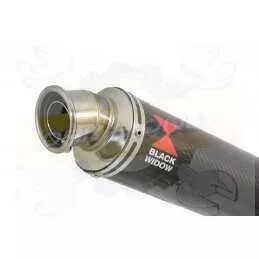 XP 530 TMAX 2012-2016 Ligne complète & Silencieux Rond En Carbone 350mm