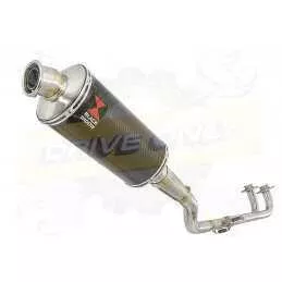 XP 530 TMAX 2012-2016 Ligne complète & Silencieux Ovale En Carbone 300mm