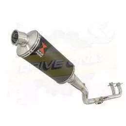 XP 530 TMAX 2012-2016 Ligne complète & Silencieux Ovale Noir En Inox 300mm