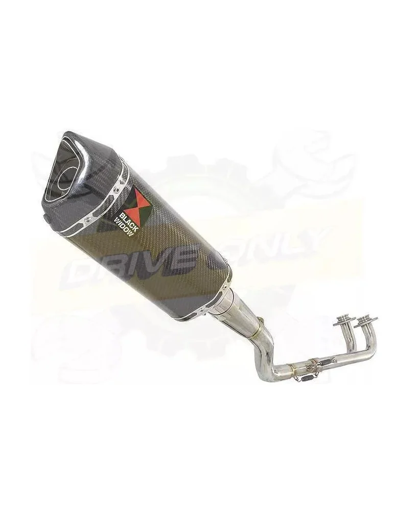 XP 530 TMAX 2012-2016 Ligne complète & Silencieux Hexagonale En Carbone 300mm