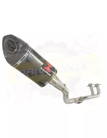 XP 530 TMAX 2012-2016 Ligne complète & Silencieux Tri Ovale En Carbone 250mm