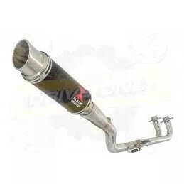 XP 530 TMAX 2012-2016 Ligne complète & Silencieux Rond GP Style Noir En Inox 230mm