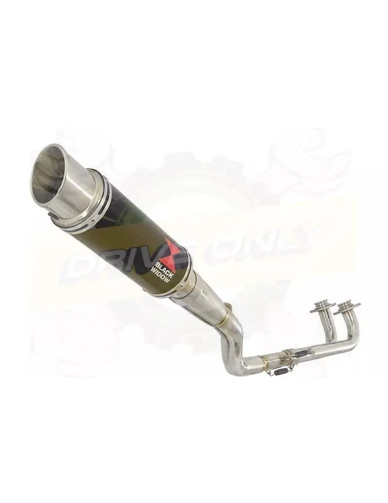 XP 530 TMAX 2012-2016 Ligne complète & Silencieux Rond GP Style Noir En Inox 230mm