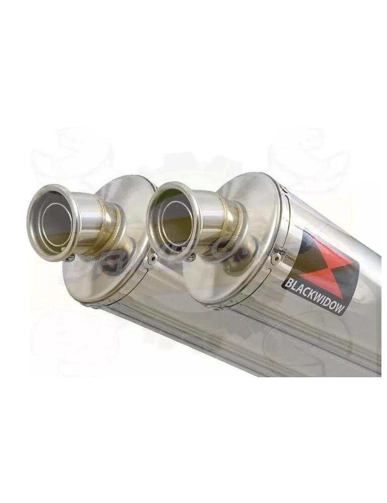 XT 660 XT660X XT660R 2004-2016 Kit Silencieux Rond En Inox 400mm