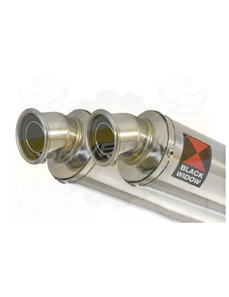 XT 660 XT660X XT660R 2004-2016 Kit Silencieux Rond En Inox 350mm