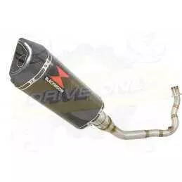 Vespa LX 125 IE (3V) Ligne complète & Silencieux Hexagonale En Carbone 300mm